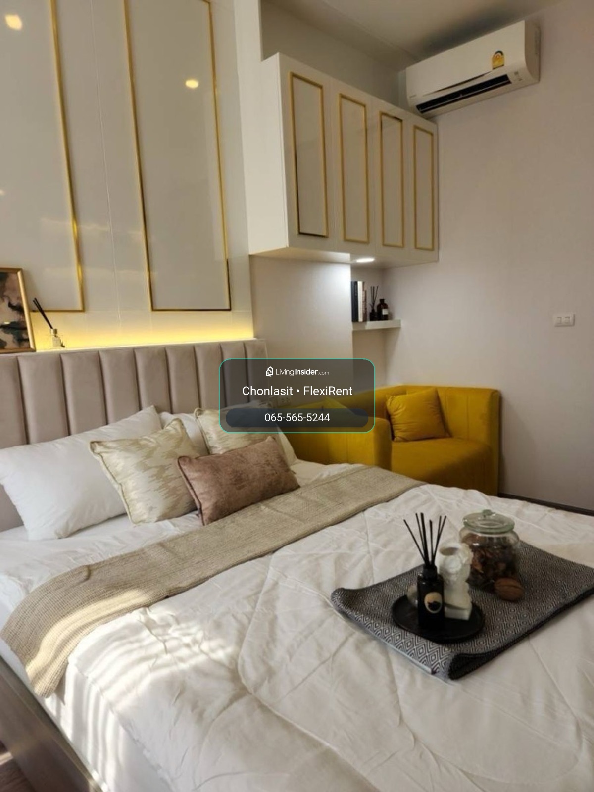🌆 วิวโค้งแม่น้ำ ชั้นสูง 40 วิวสวยจากระเบียงจริง ห้องแต่งครบ พร้อมอยู่ – Knightbridge Onnut ✨ – รูปที่ 3