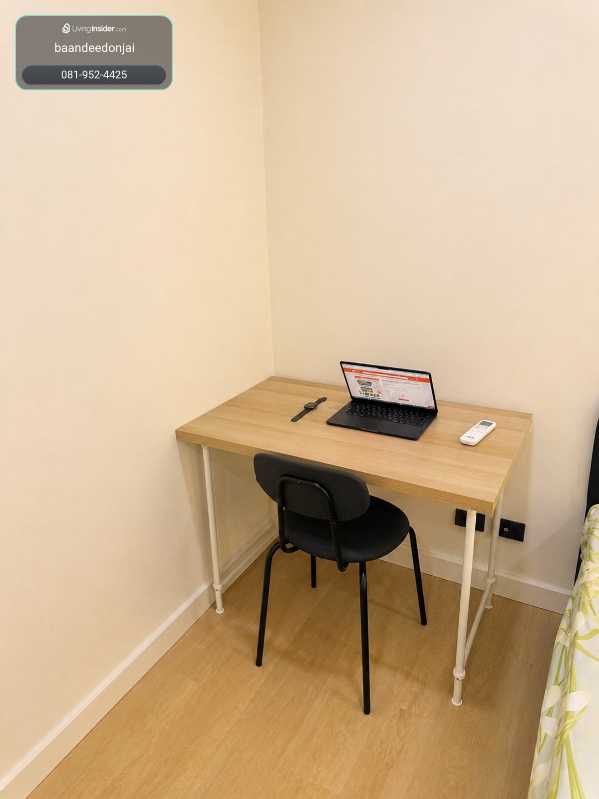 ให้เช่า The Niche Sukhumvit 49 (43 ตร.ม.) 1 นอน 1 น้ำ พร้อมอยู่  – รูปที่ 3