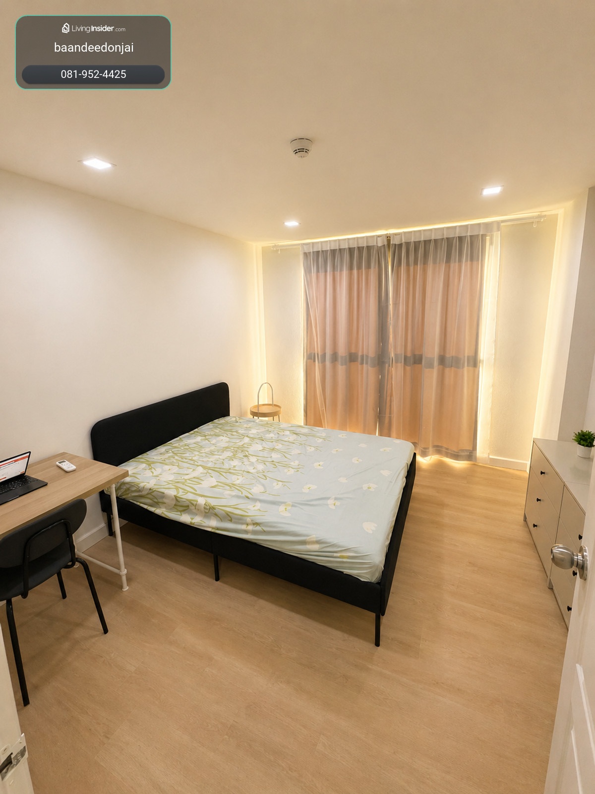 ให้เช่า The Niche Sukhumvit 49 (43 ตร.ม.) 1 นอน 1 น้ำ พร้อมอยู่  – รูปที่ 2