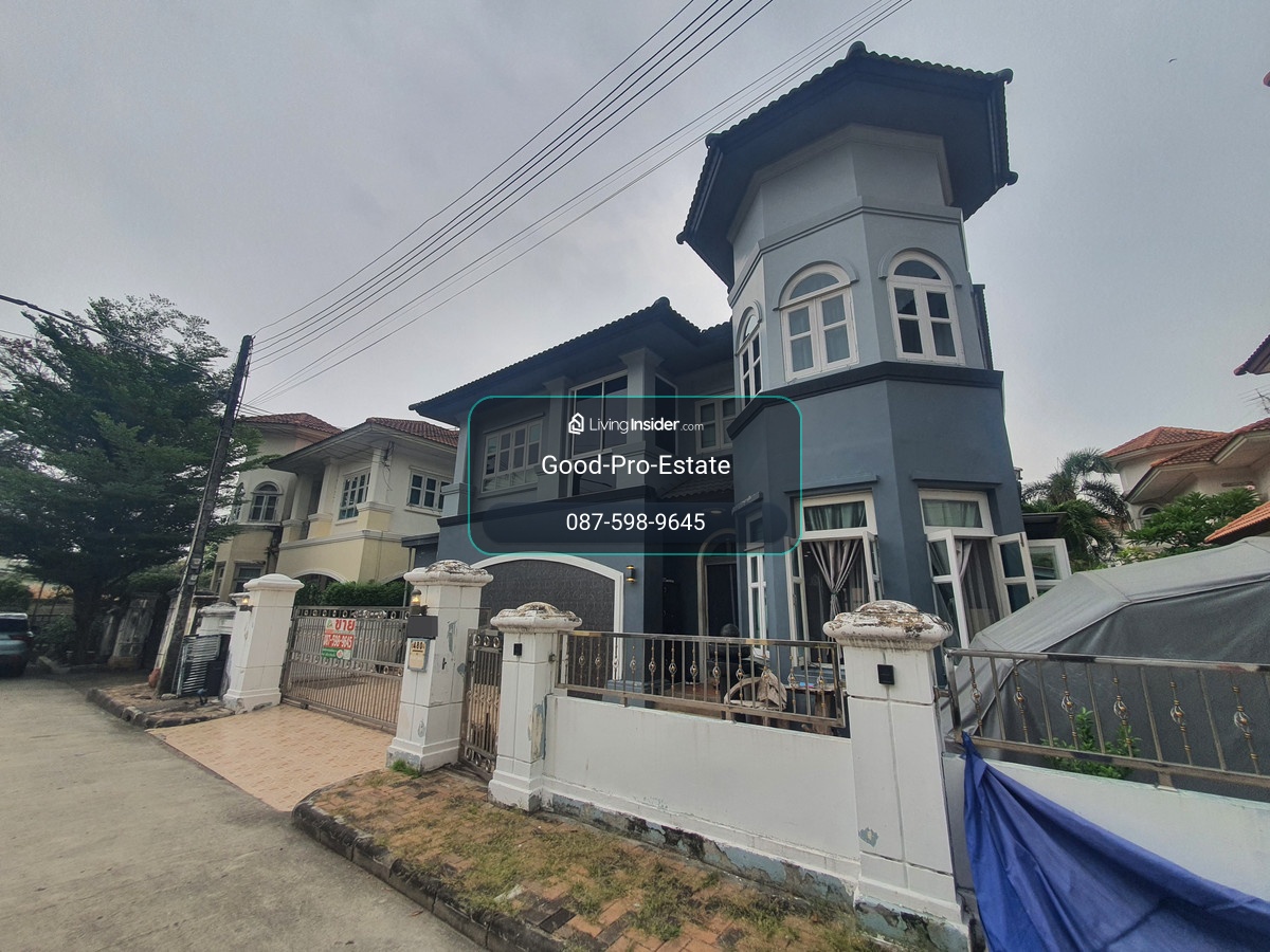 บ้านเดี่ยวสไตล์ยุโรป ฟีลรีสอร์ท ใจกลางธัญบุรี 4 ห้องนอน มีห้องทำงาน เดินทางง่าย ใกล้ห้างใหญ่และทางด่วน เข้าอยู่ได้ทันที พร้อมเฟอร์ครบ! – รูปที่ 2