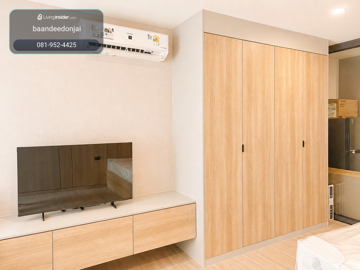 ให้เช่า Aspire Sukhumvit พระราม 4 (31.42 ตร.ม.) สตูดิโอ 1 น้ำ พร้อมอยู่  – รูปที่ 3