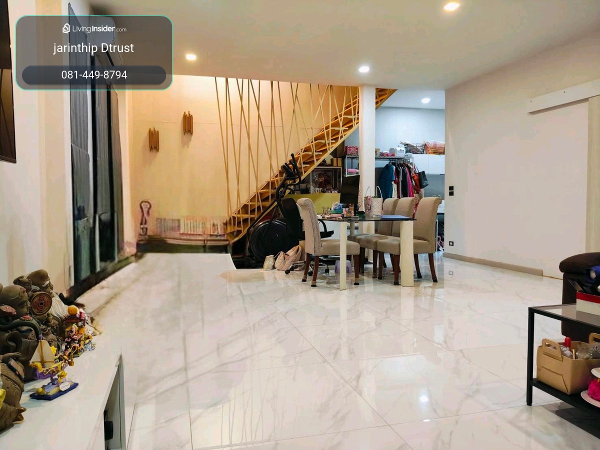 2-storey detached house for sale + office warehouse, area 234 sq m, more than 700 sq m, Soi Thawi Watthana 1, near World Market, Sanam Luang 2, only 1.5 km away, suitable for business, transportation companies, warehouses, car garages, etc. – รูปที่ 2