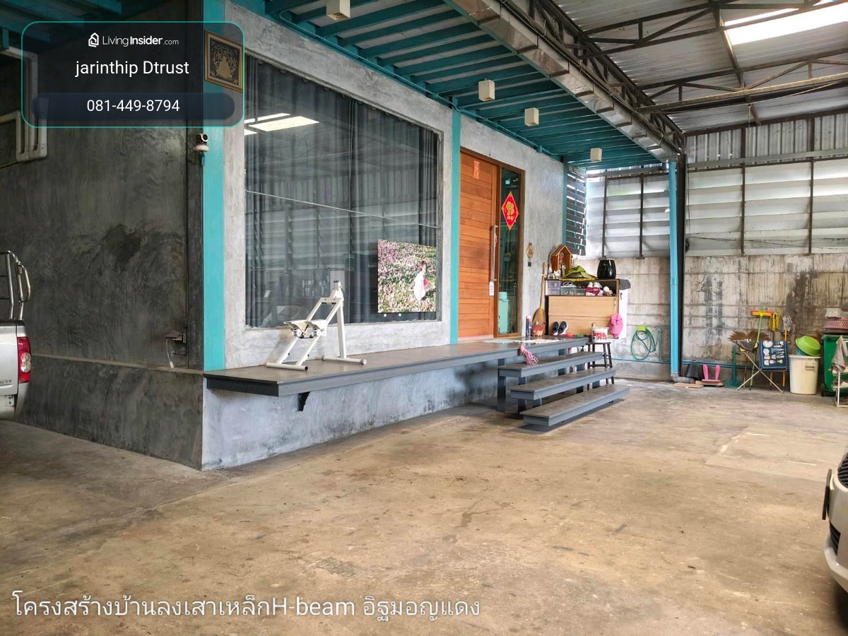 2-storey detached house for sale + office warehouse, area 234 sq m, more than 700 sq m, Soi Thawi Watthana 1, near World Market, Sanam Luang 2, only 1.5 km away, suitable for business, transportation companies, warehouses, car garages, etc. – รูปที่ 3