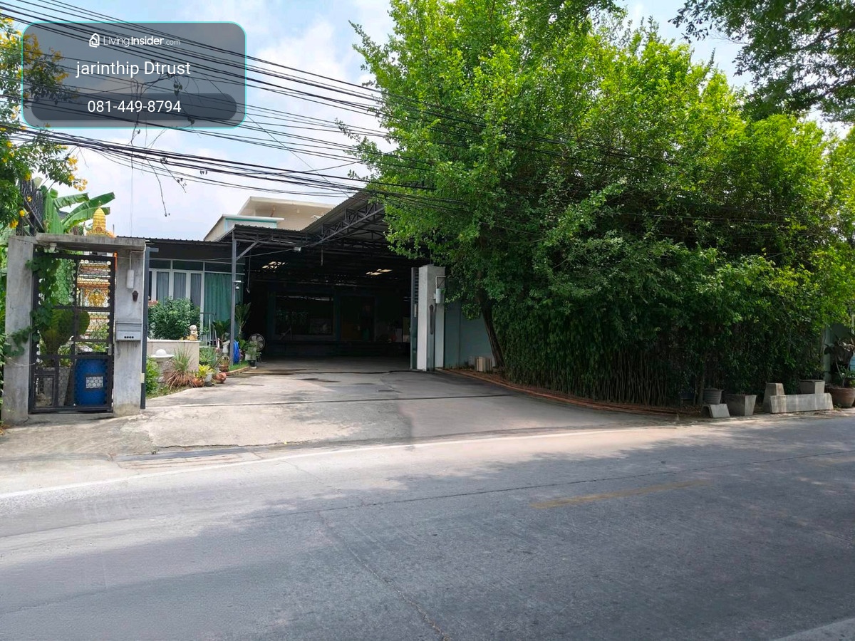 2-storey detached house for sale + office warehouse, area 234 sq m, more than 700 sq m, Soi Thawi Watthana 1, near World Market, Sanam Luang 2, only 1.5 km away, suitable for business, transportation companies, warehouses, car garages, etc. – รูปที่ 4