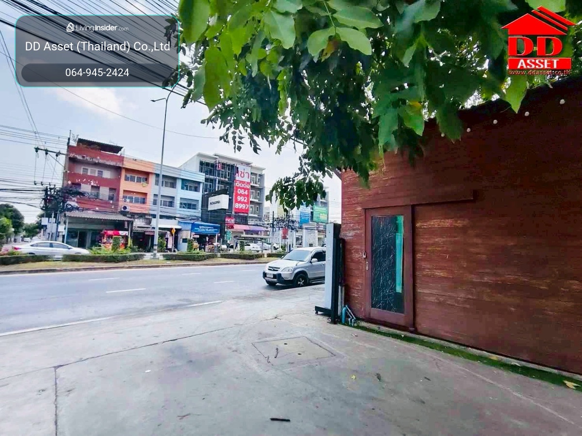 Restaurant, warehouse, office building for sale, next to Khlong Song Road, Hathairat, 3-story building, property code: B8058 – รูปที่ 2