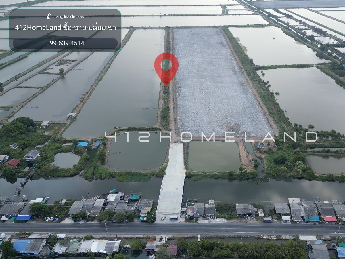 High potential land for sale, 96-2-85 rai, purple pattern, suitable for a factory / warehouse, selling for 6 million baht per rai, Bang Bo, Samut Prakan. – รูปที่ 4