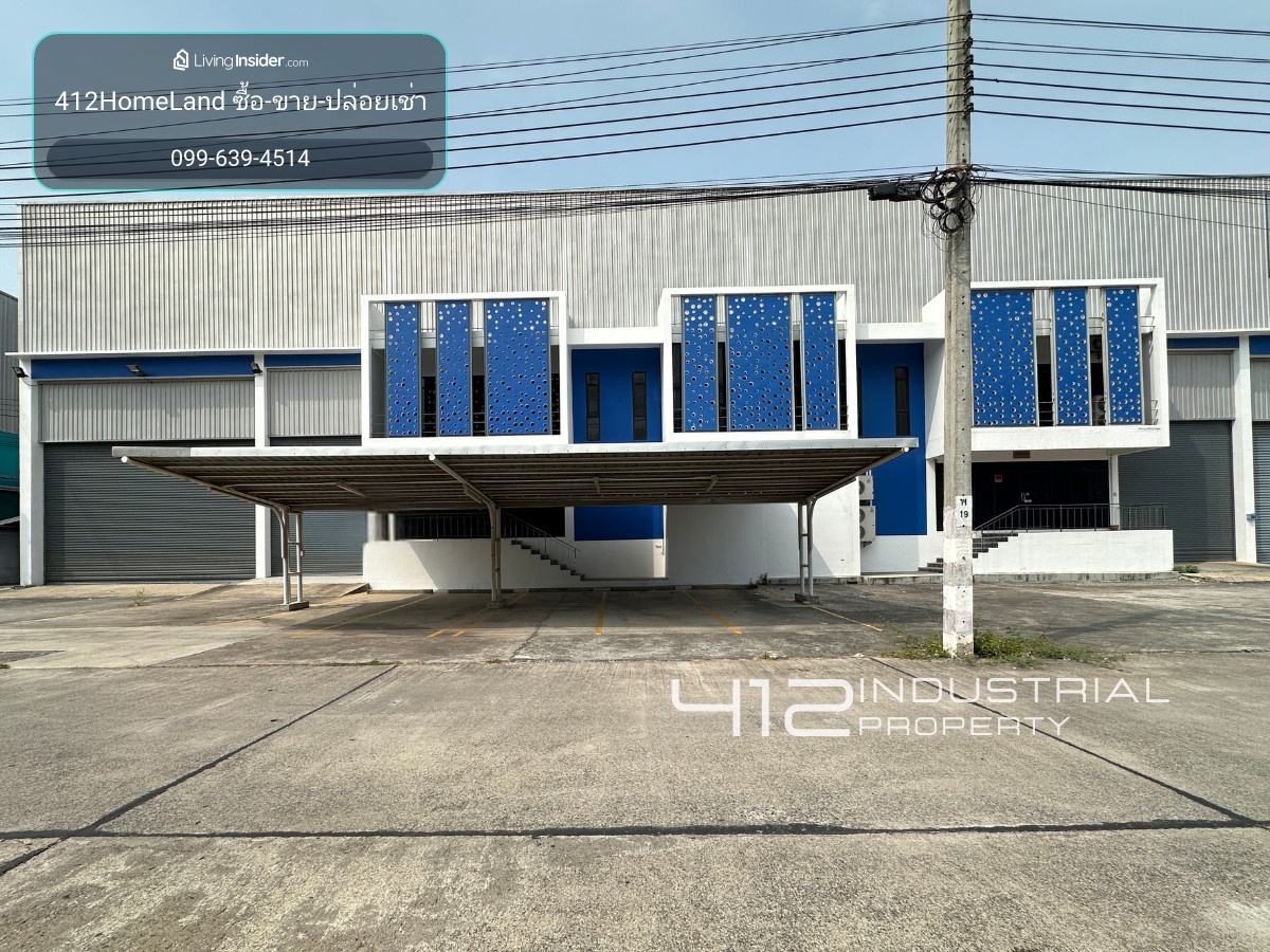 For sale-rent warehouse/factory 1,666 sq m., area 513 sq m., purple layout💜, water and electricity ready, big cars can enter, Bang Phli, Samut Prakan. – รูปที่ 2