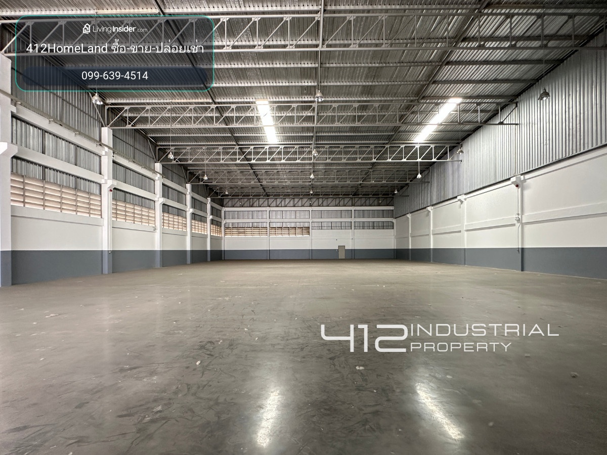 For sale-rent warehouse/factory 1,666 sq m., area 513 sq m., purple layout💜, water and electricity ready, big cars can enter, Bang Phli, Samut Prakan. – รูปที่ 4