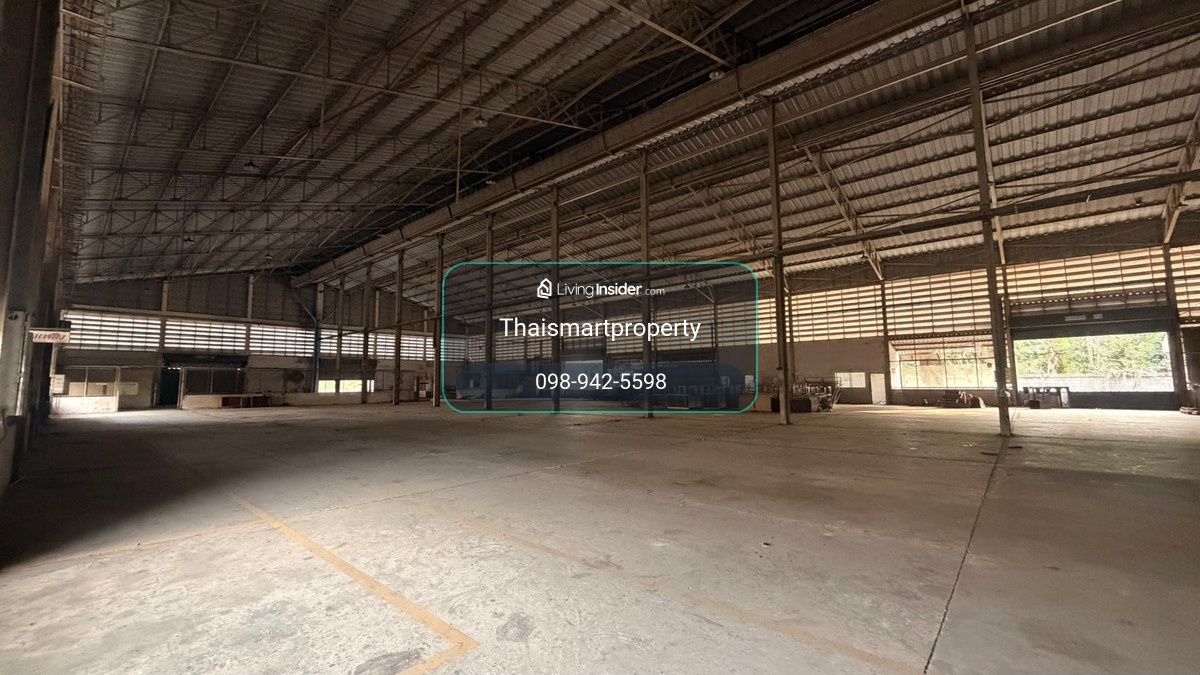 Warehouse for sale, 5 rai, building area 50x60 meters, Makham Khu Subdistrict, Nikhom Phatthana District, Rayong Province, prime location EEC near Map Ta Phut-Amata_ – รูปที่ 3