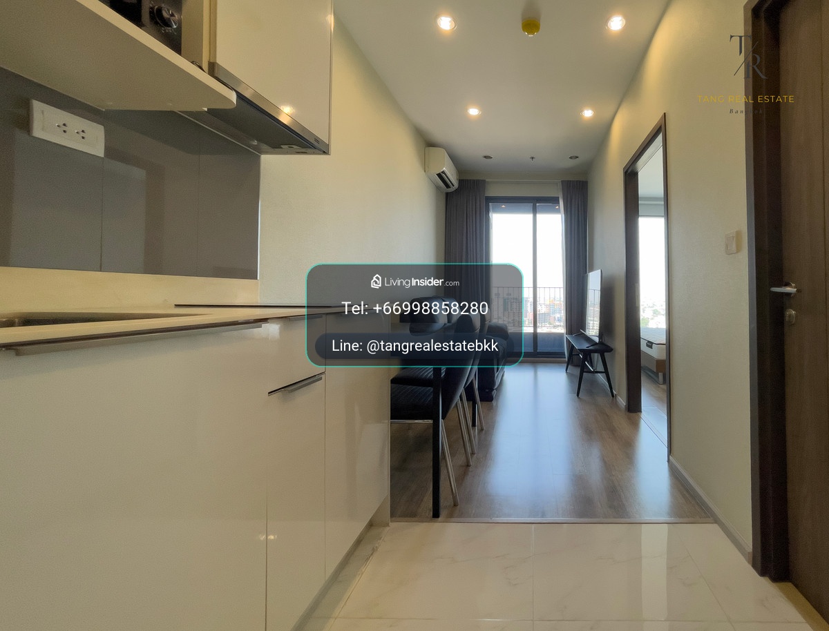 [Best Price 4.59 M] 🏙️ Ideo Mobi Sukhumvit 66 ✨ High Floor (16th), Unblocked View | 1BR 34.4sqm, 200m to BTS Udomsuk – รูปที่ 2