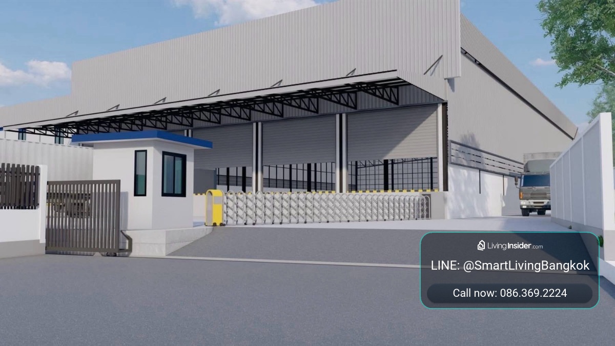 High-spec factory with warehouse and office for rent Bang Bo near Bang Phli Industrial Estate 1,964 sq.m ready to operate – รูปที่ 2