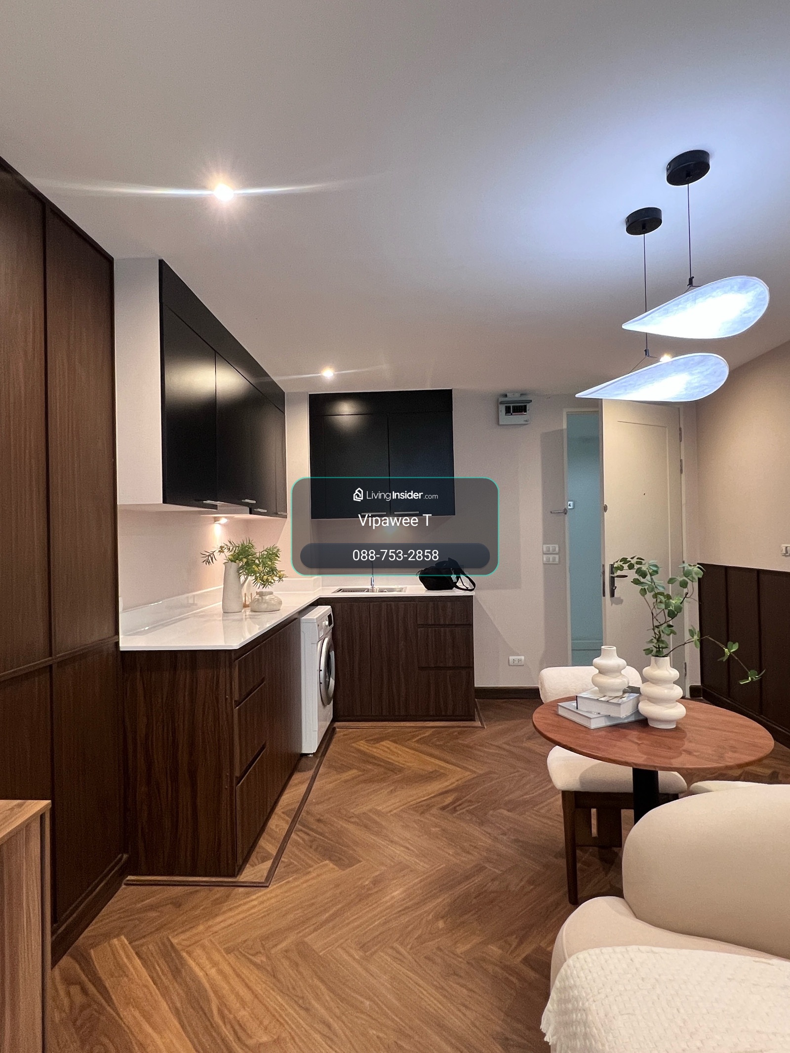 📌ขายด่วน!!! คอนโด D65 Condominium ขนาด 1 ห้องนอน 1 ห้องน้ำ 35 ตร.ม. ราคา 2.99  ลบ.  ☎️088-753-2858 ปราย – รูปที่ 2