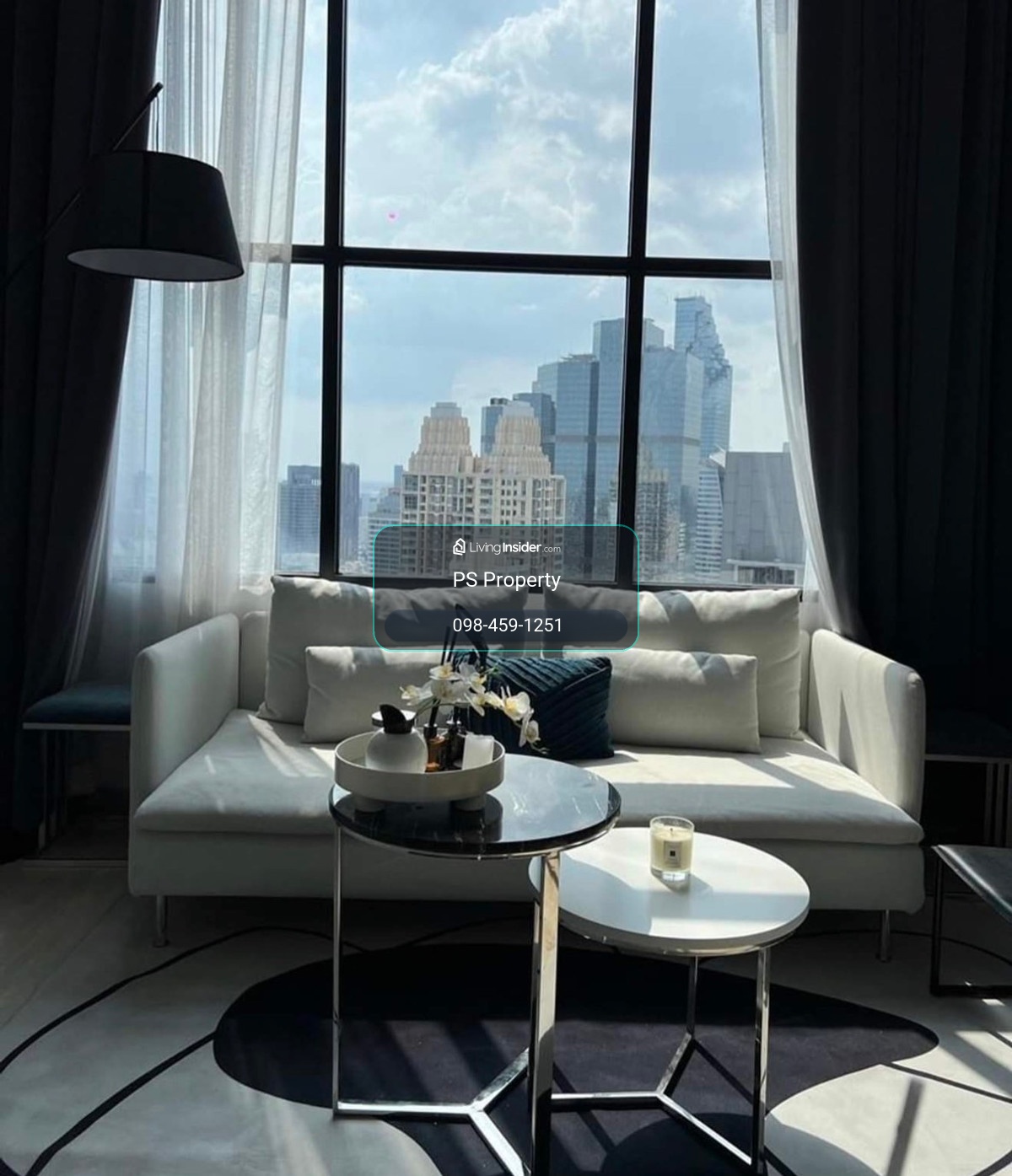 ให้เช่า 🔥 Knightsbridge Prime Sathorn 🔥 เฟอร์นิเจอร์ และ เครื่องใช้ไฟฟ้าครบ ใกล้ BTS ช่องนนทรี – รูปที่ 4