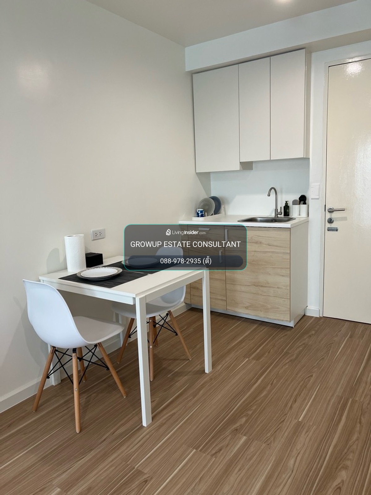 K-6890 BEST DEAL🔥🔥 ห้องตกแต่งใหม่ ใกล้สนามบินสุวรรณภูมิ Iris Avenue ลาดกระบัง  พร้อมอยู่ – รูปที่ 3
