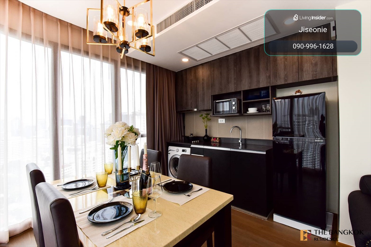 🔥 New Room🔥Ashton Chula Silom 2B2B 66 sqm. 65K/Month  – รูปที่ 4