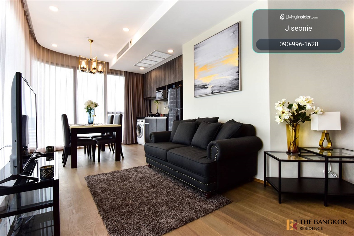 🔥 New Room🔥Ashton Chula Silom 2B2B 66 sqm. 65K/Month  – รูปที่ 3