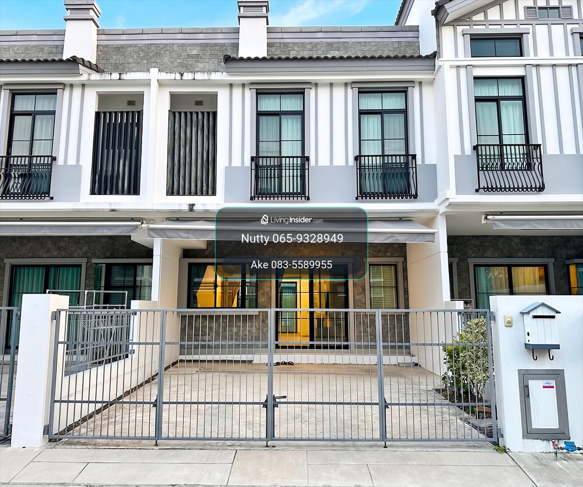  Vintage European Style Townhome for Rent | Near Mega Bangna – รูปที่ 2