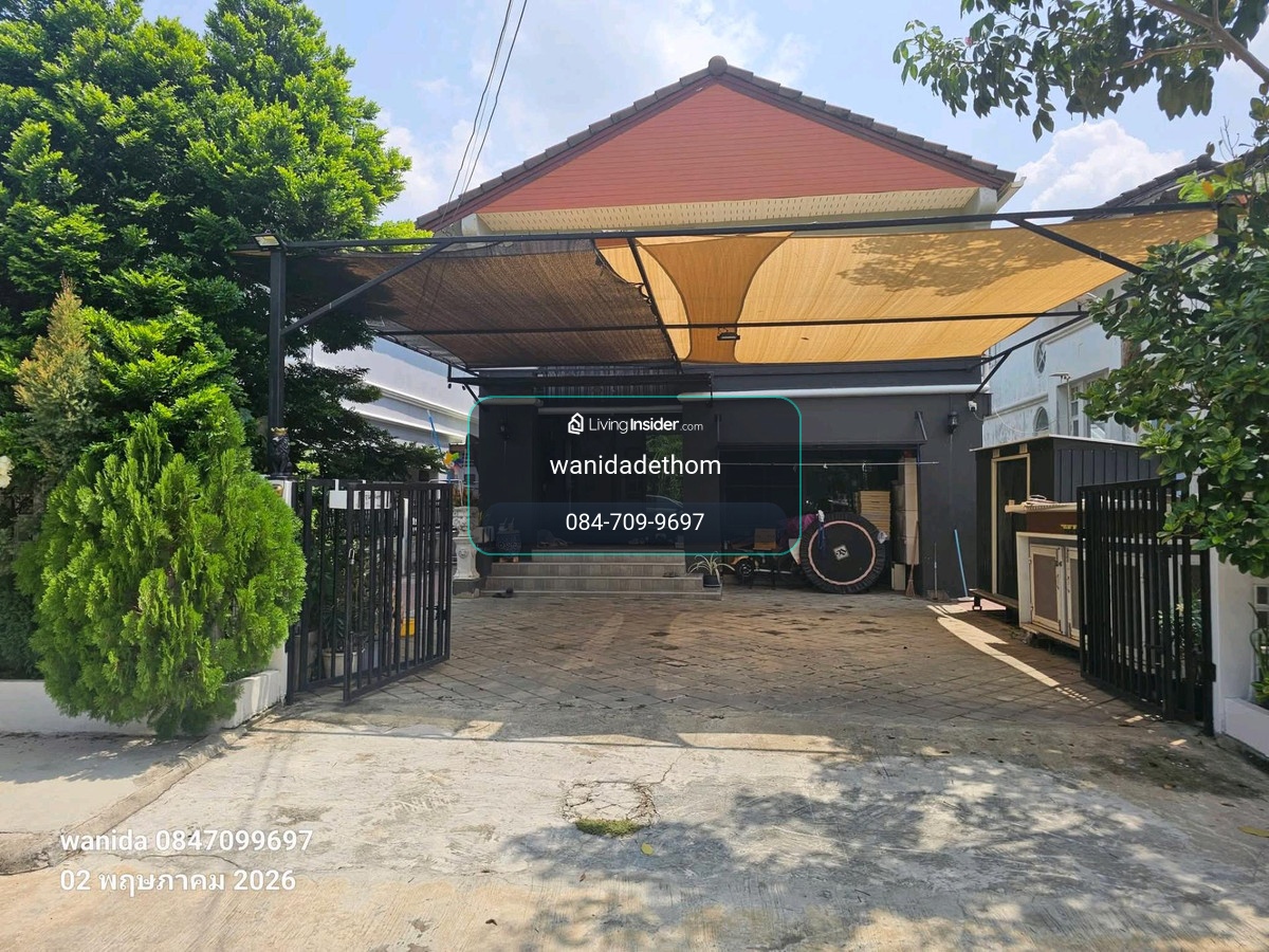 ขาย บ้านเดี่ยว พัฒนาการ65 ม.เมืองทองการ์เด้นโซน2 แยก5 มี 5 นอน 3 น้ำ  – รูปที่ 3