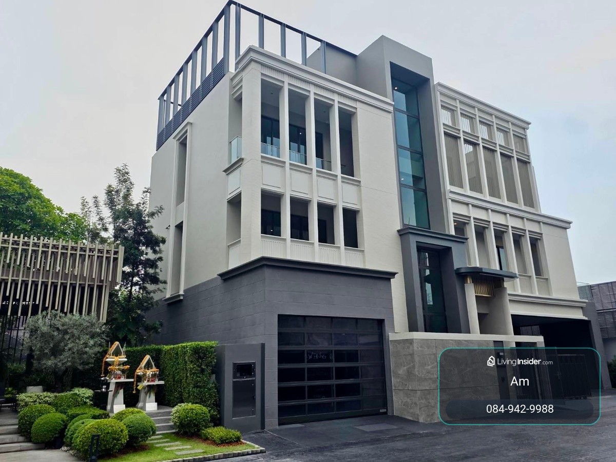 95E1: 137.85 sqwah 846sqm. 4bed 7bath + 2 maid 120,000,000 bht. New upgrade Facade Am: 0656199198 – รูปที่ 2