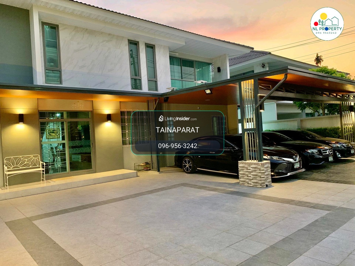 บ้านเดี่ยวเพอร์เฟคเพลส ราชพฤกษ์ 📍จอดรถได้ 8 คัน  บ้านสวยพร้อมอยู่กว้างขวาง ถนนเมน ดูแลอย่างดี  บรรยากาศส่วนตัว สะอาด สงบ. 💥ไม่มีค่าส่วนกลาง

 – รูปที่ 3