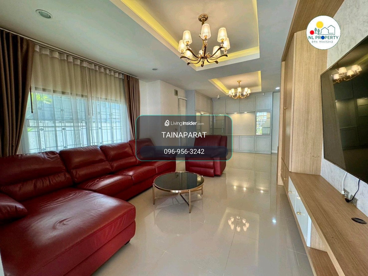 บ้านเดี่ยวเพอร์เฟคเพลส ราชพฤกษ์ 📍จอดรถได้ 8 คัน  บ้านสวยพร้อมอยู่กว้างขวาง ถนนเมน ดูแลอย่างดี  บรรยากาศส่วนตัว สะอาด สงบ. 💥ไม่มีค่าส่วนกลาง

 – รูปที่ 4