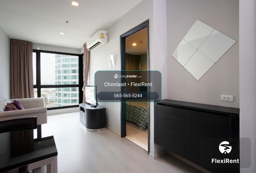 ปล่อยเช่าเริ่มต้น 1 เดือน | ริทึ่ม สุขุมวิท 44/1 1 ห้องนอน | พร้อมเข้าอยู่ – รูปที่ 3