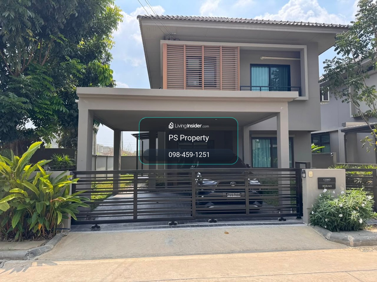 บ้านเดี่ยวให้เช่า 🔥 COMO BOTANICA II Bangna 🔥 3 ห้องนอน 3 ห้องน้ำ ใกล้ Mega Bangna – รูปที่ 2