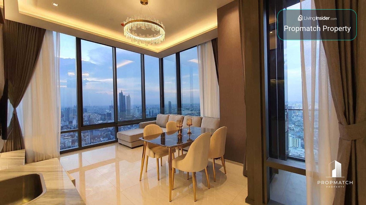 ✨Flash Deal ✨Ashton Silom (2Bed 2Bath 77SQM.) ready to move in! Only 77,000 baht per month Tel.0981315848 @propmatch – รูปที่ 4