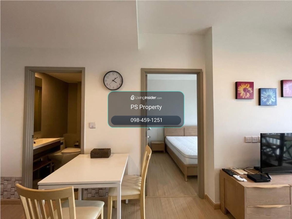 ให้เช่า 📍 Whizdom Connect Sukhumvit 📍 เฟอร์นิเจอร์ และ เครื่องใช้ไฟฟ้าครบ ใกล้ BTS ปุณณวิถี – รูปที่ 4