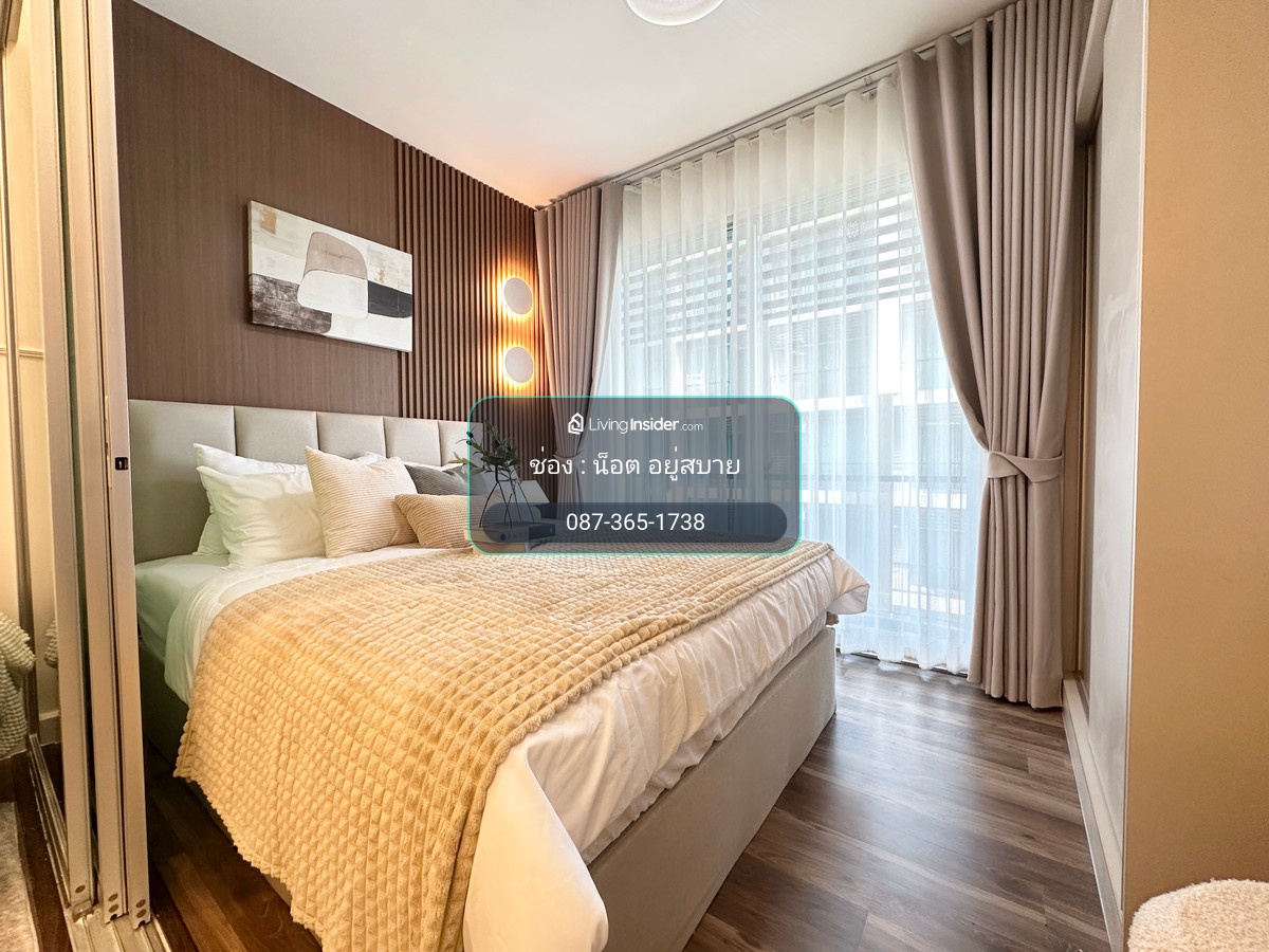 ☎️@nottyousabuy ยินดีช่วยเหลือ ✅ ทิศใต้  วิวสวน วิวสระ คอนโด ราคาคุยได้ ห้อง Renovate ใหม่สวยๆตามที่เห็น ✅ ขายคอนโด A Space Me Sukhumvit 77 – รูปที่ 3