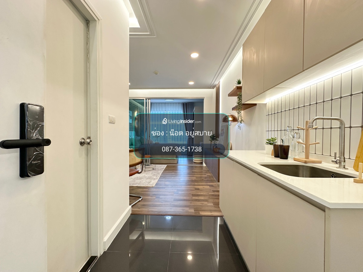 ☎️@nottyousabuy ยินดีช่วยเหลือ ✅ ทิศใต้  วิวสวน วิวสระ คอนโด ราคาคุยได้ ห้อง Renovate ใหม่สวยๆตามที่เห็น ✅ ขายคอนโด A Space Me Sukhumvit 77 – รูปที่ 4