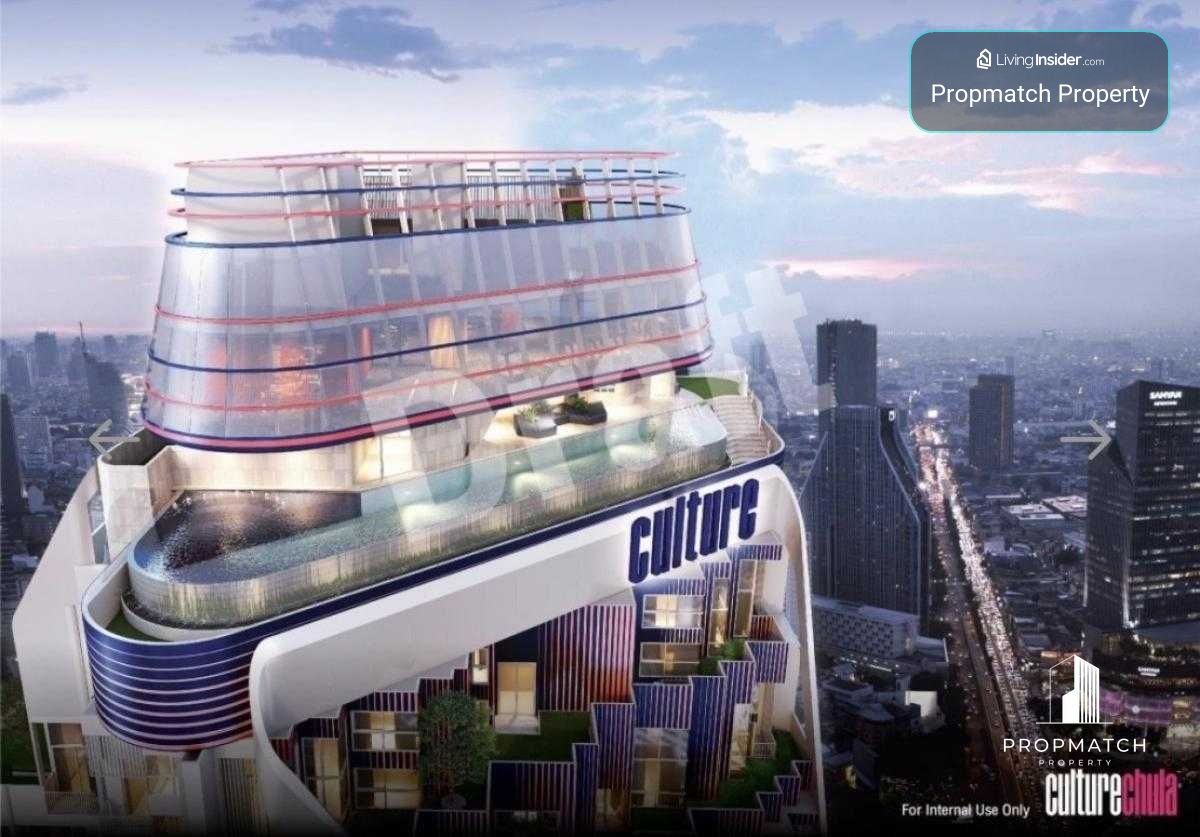 ✨Flash Deal ✨ CULTURE Chula ( 3Bed 3Bath 107SQM.) พร้อมอยู่ ! เพียง  22,990,000 บาท Tel.0981315848 @propmatch – รูปที่ 2