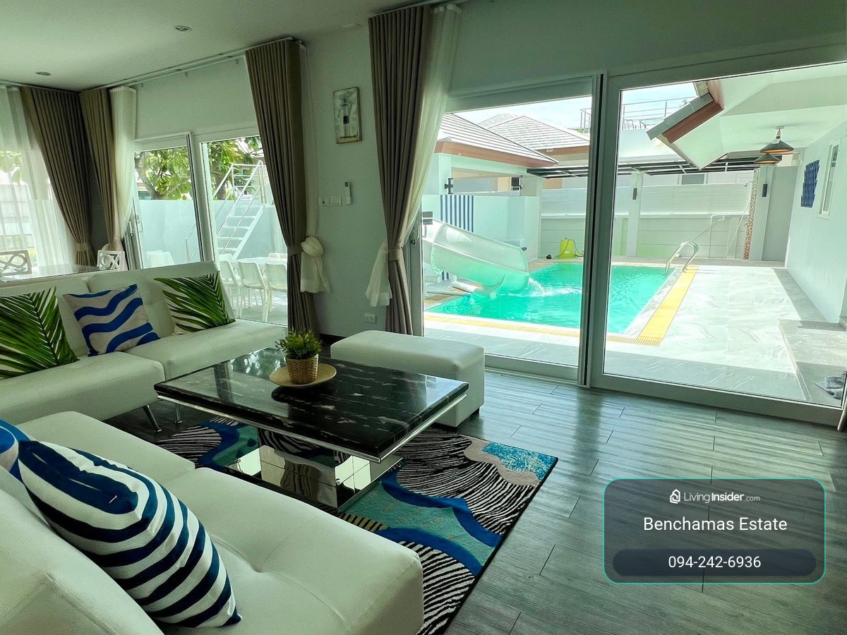 🏖 ขายพูลวิลล่าหรูติดทะเล ซีบรีซ วิลล่า พัทยา @ SeaBreeze Villa Pattaya ใกล้ ชายหาดพัทยา – รูปที่ 3