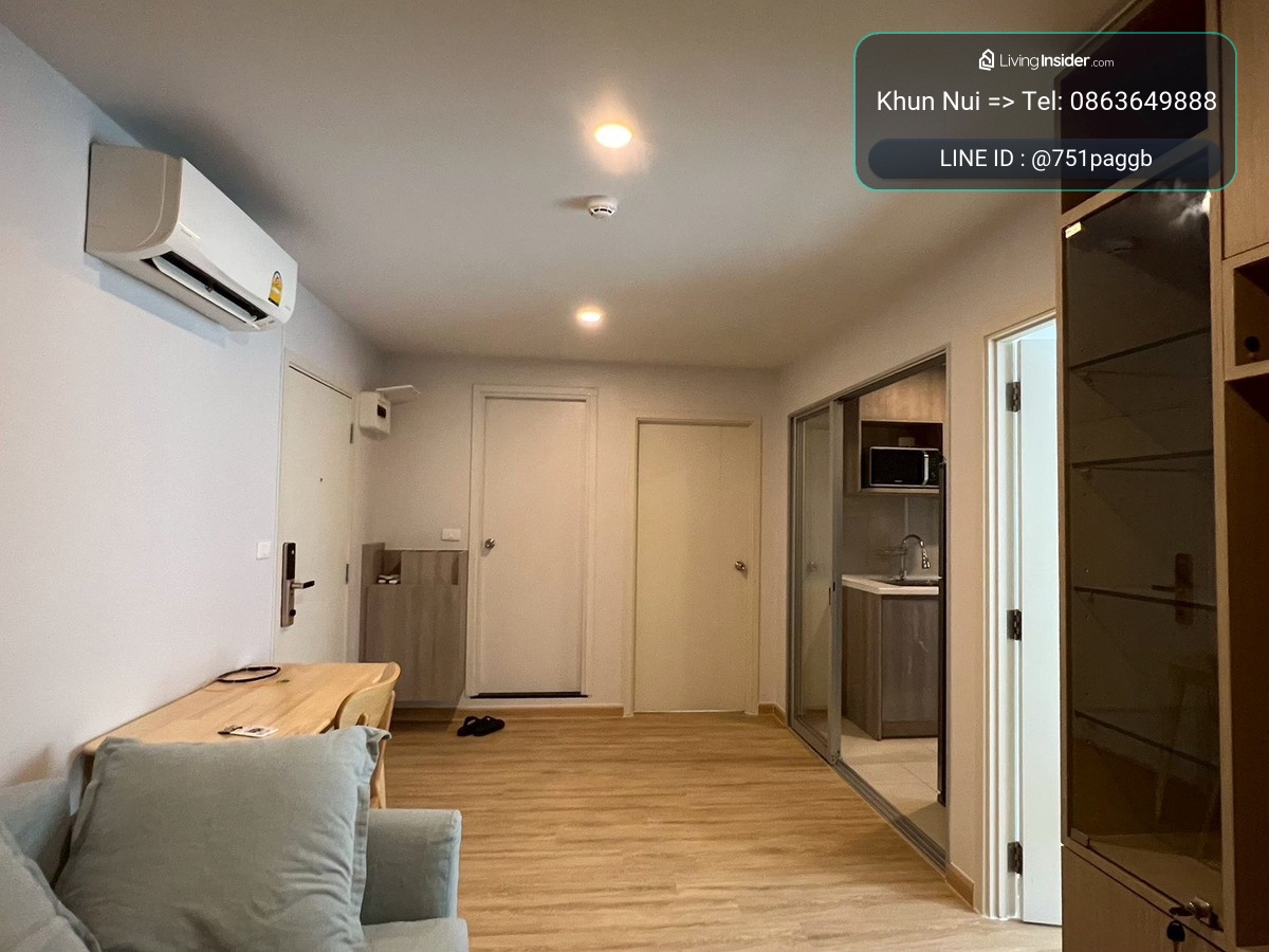 ให้เช่า Elio Del Moss ซ.พหลโยธิน 34 2ห้องนอน 44 ตรม. ห้องมุม แหล่งอาหารเพียบ ใกล้บีทีเอสเสนานิคม, ม.เกษตร มีรถตู้รับส่ง**TEL: 0863649888 / LINE: @751paggb – รูปที่ 4