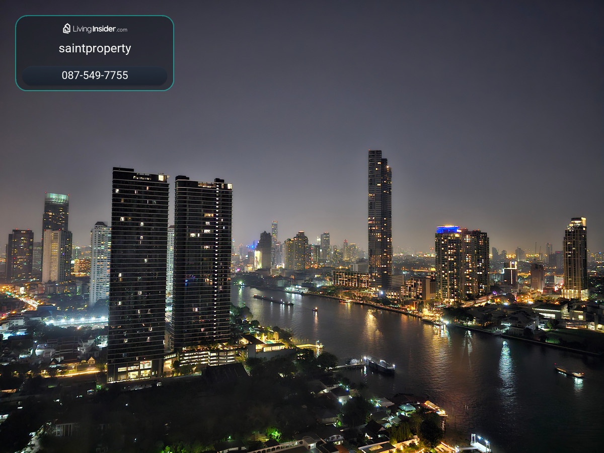 ชั้นสูง วิวสวย ราคาถูกสุดในตลาด Supalai River Place ห้อง Studio 35 ตร.ม. วิวเมือง ทิศเหนือ  – รูปที่ 4