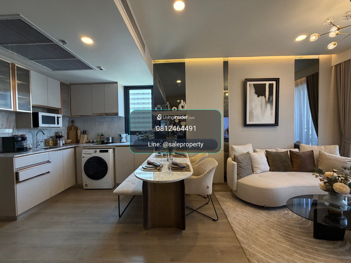 The Crown Residences 2 ห้องนอนเดินทางสะดวก  ใกล้ One Bangkok  – รูปที่ 2