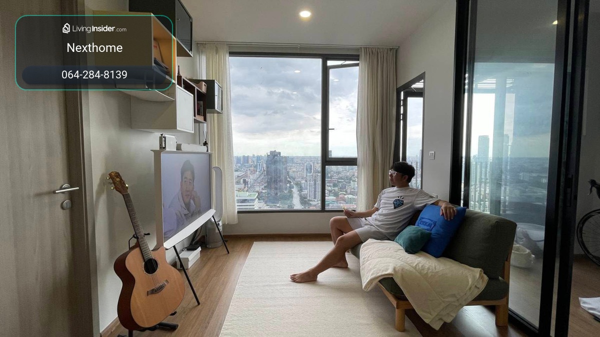 🔥ให้เช่าด่วน🔥 Cloud Thonglor Phetchaburi ห้องมุมวิวเมือง ชั้นสูง อยู่สั้นได้ Fully Furnished – รูปที่ 2