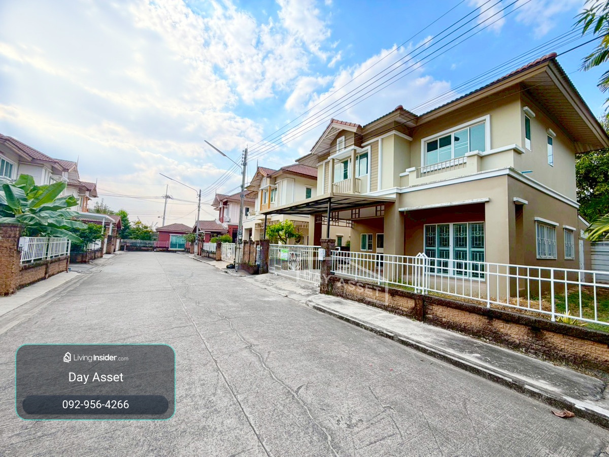 2-storey detached house for sale, The Northern Premier Rangsit-Klong Nueng Village: The Northern Premier Rangsit - Klong 1, near the expressway, convenient travel, 2 ways in and out, area 50.5 sq m, selling for only 3,300,000 million baht. – รูปที่ 3