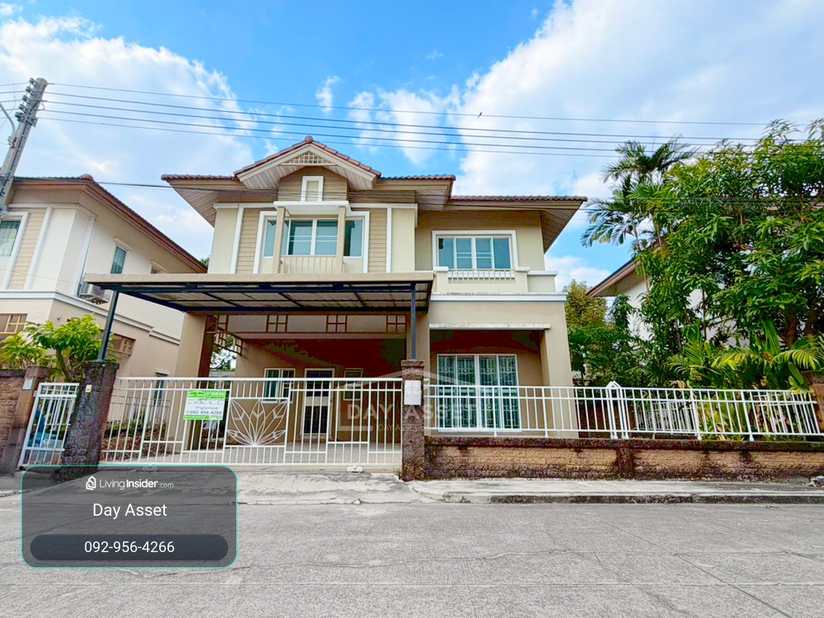 2-storey detached house for sale, The Northern Premier Rangsit-Klong Nueng Village: The Northern Premier Rangsit - Klong 1, near the expressway, convenient travel, 2 ways in and out, area 50.5 sq m, selling for only 3,300,000 million baht. – รูปที่ 2