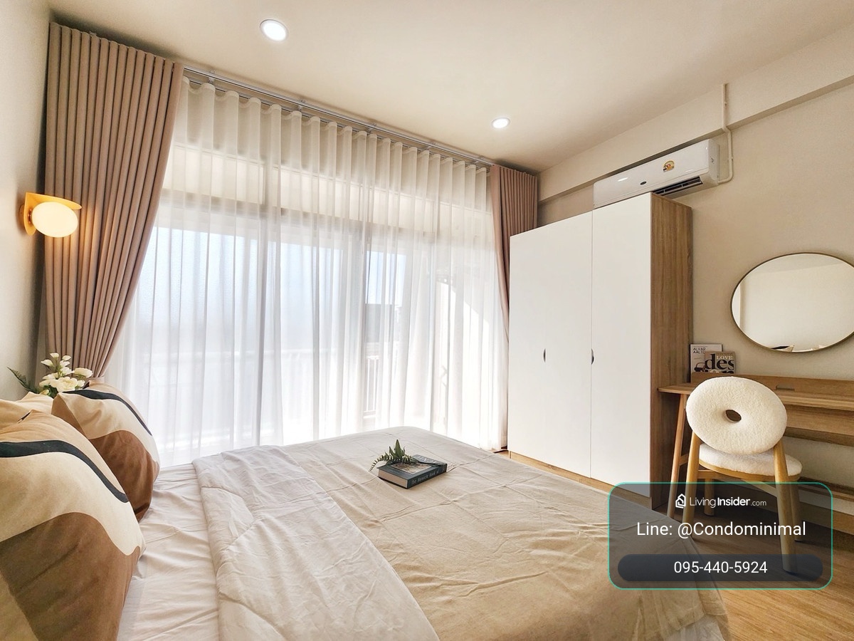 ห้องน้องใหม่มาละจ้า ห้องนี้บอกเลยดีมาก เเต่งครบพร้อมเข้าอยู่ – รูปที่ 2