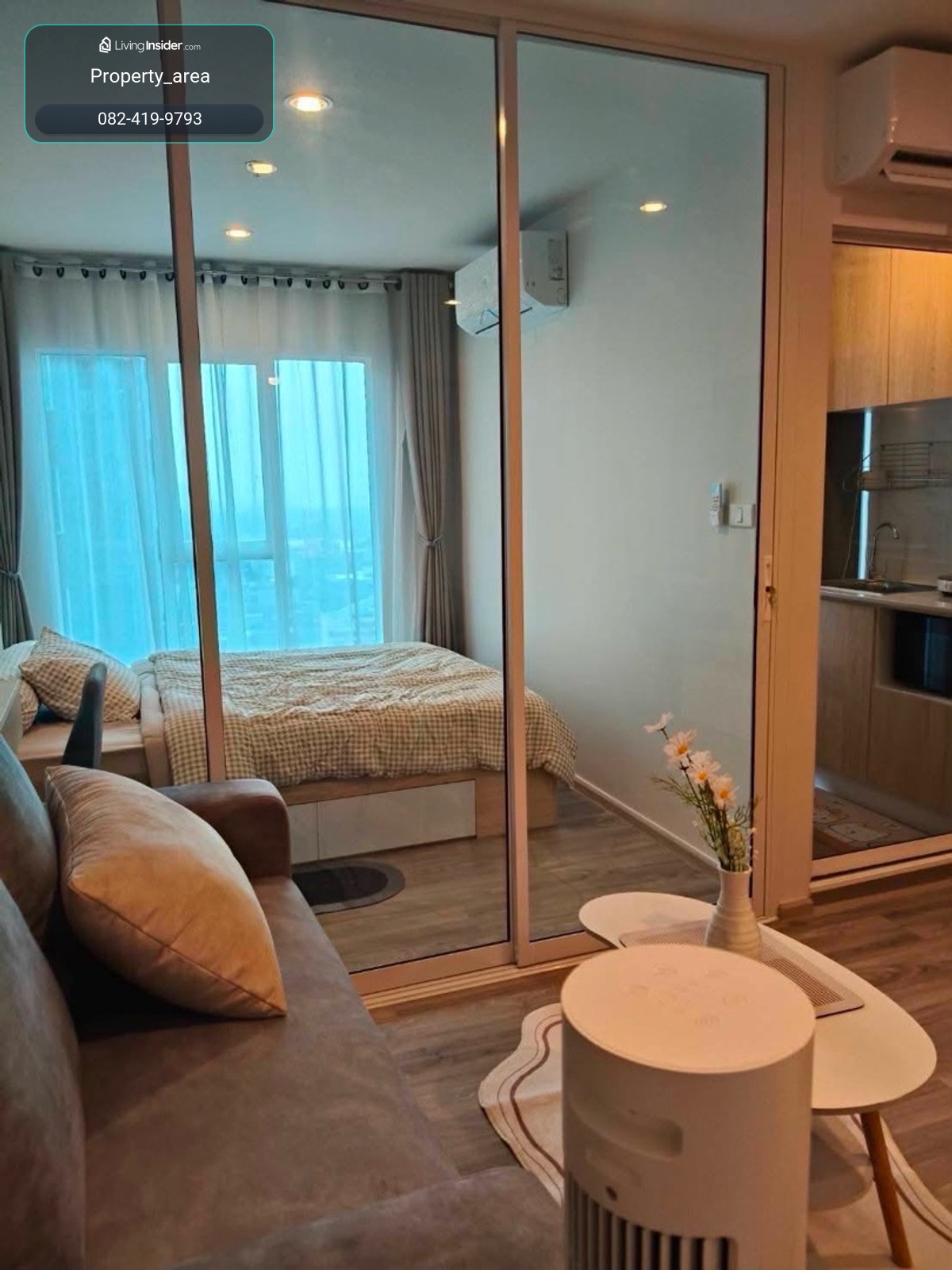 ให้เช่า Regent Home Bangna ใกล้ BTS Bangna 400 m. *พร้อมอยู่* ห้องสวย ห้องใหม่แกะกล่อง – รูปที่ 2
