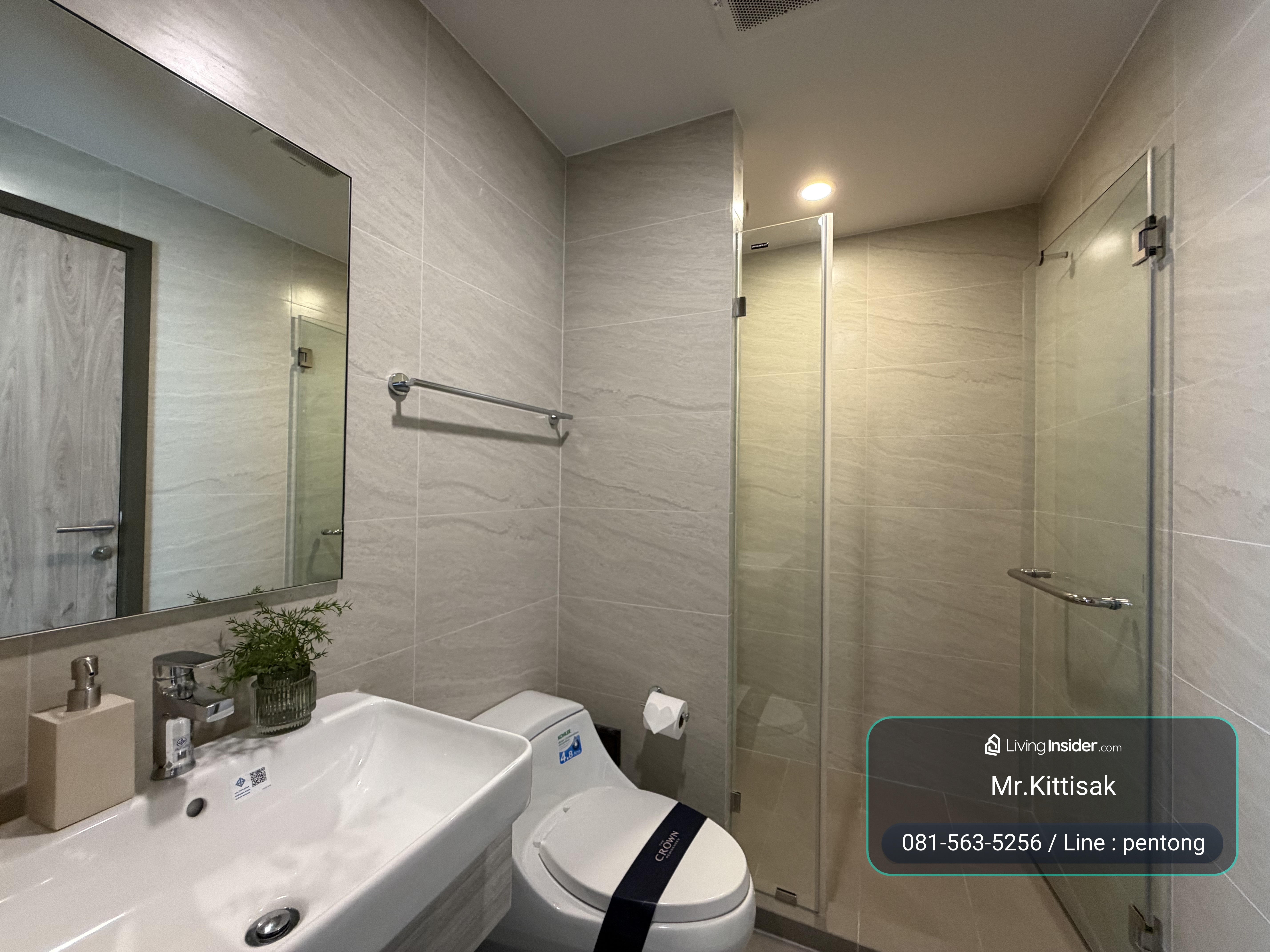  The Crown Residences  2 ห้องนอนราคาตรงโครงการดีที่สุดในเส้นพระราม 4  – รูปที่ 2