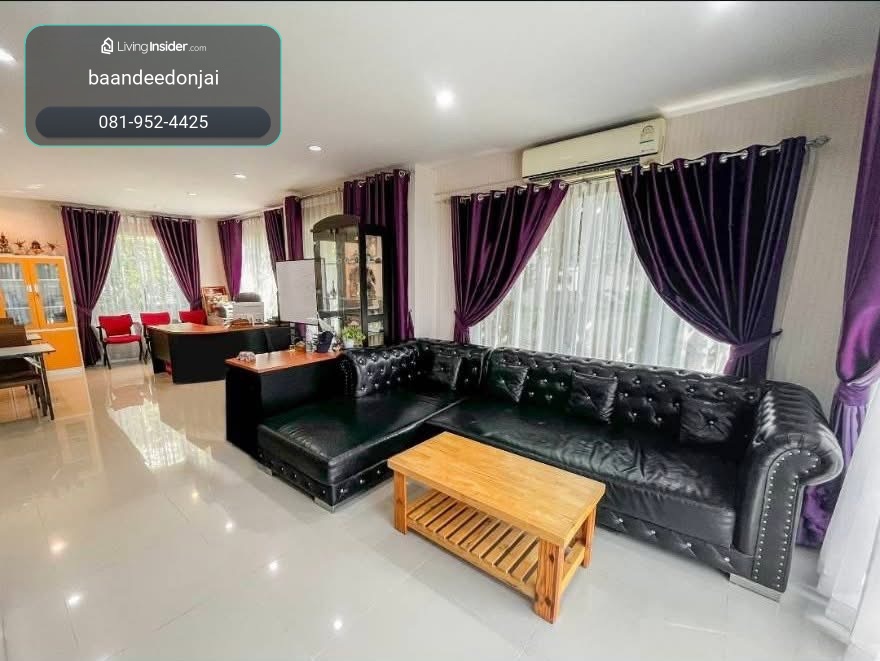 ขายด่วน บ้านเดียว 2 ชั้น The Garden Villa 4 หนองจะบก (58 ตร.ว.) 3นอน 3  – รูปที่ 2