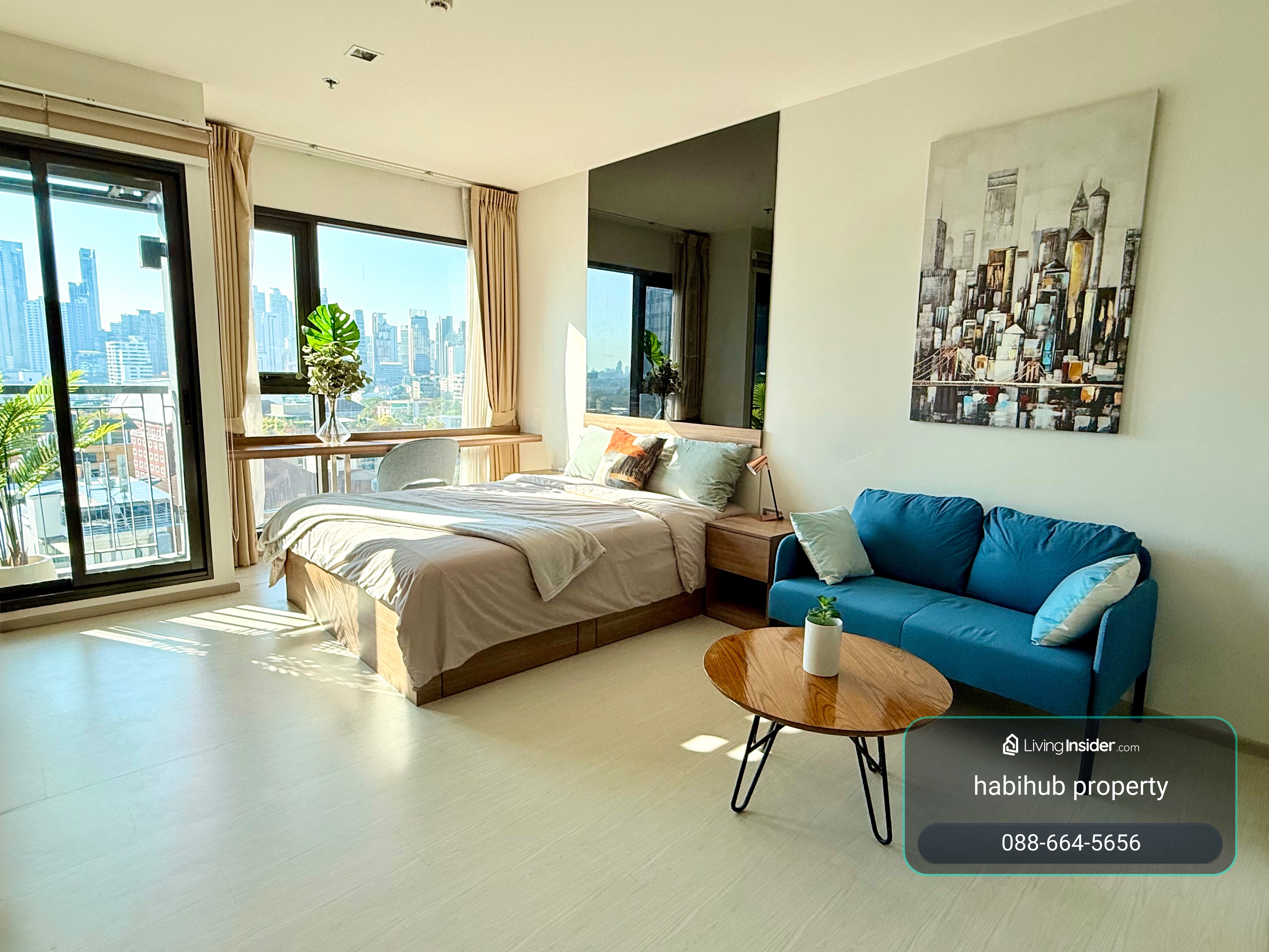 ✨ Rhythm Sukhumvit 36 - 38 |  ขาย/เช่า คอนโดห้อง Studio (HBH-HL-270) – รูปที่ 3