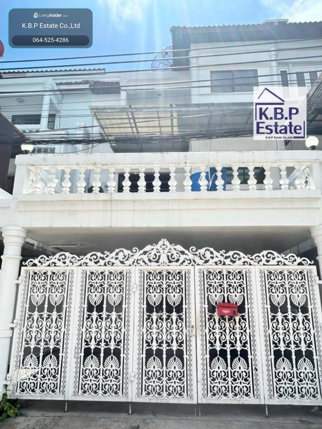 (Pet Friendly) ให้เช่า บ้านพระราม3-นางลิ้นจี่ 3ชั้น 4นอน 4น้ำ 38,000บาท  – รูปที่ 2