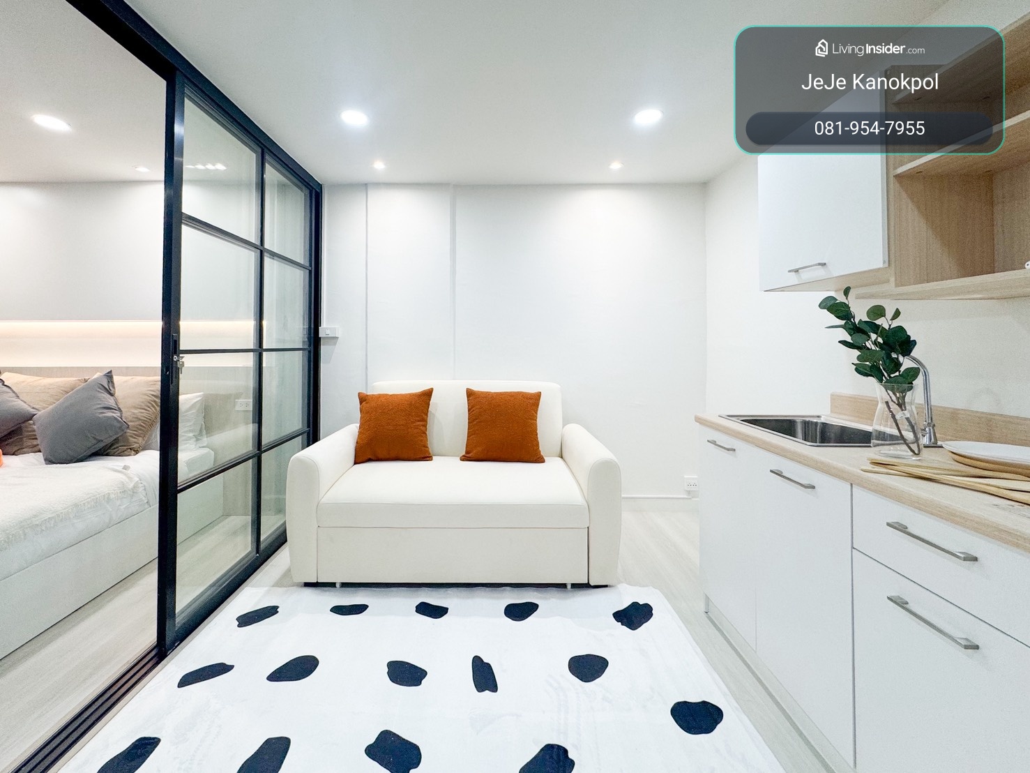 ขาย !! คอนโด ซิตี้วิลล่า ( City Villa ) ลาดพร้าว 130  พร้อมเฟอร์นิเจอร์ครบ  – รูปที่ 3