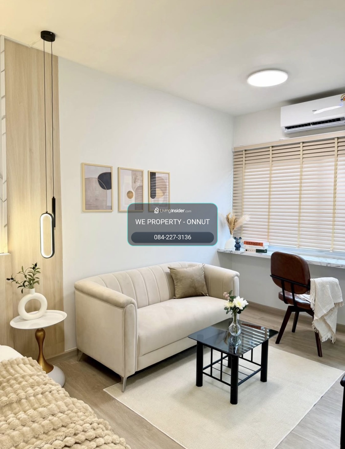 Newly renovated room New built-ins throughout the room ⭐A Space Sukhumvit 77 (A Space Sukhumvit 77) – รูปที่ 4