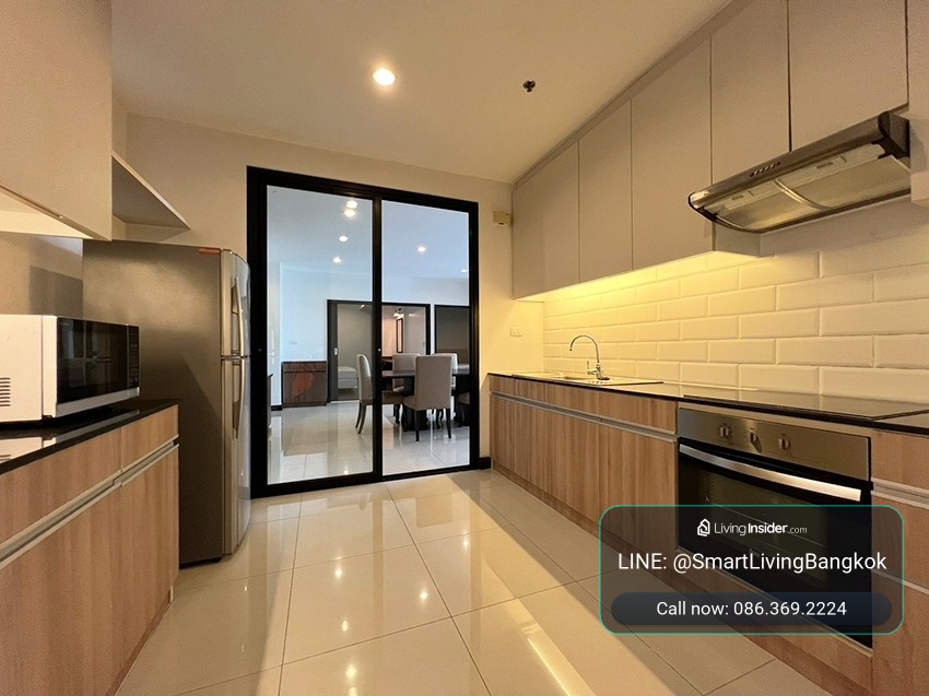 Condo for rent, 3 bedrooms, 171 sq m, near BTS Ekkamai, Sukhumvit location. – รูปที่ 3