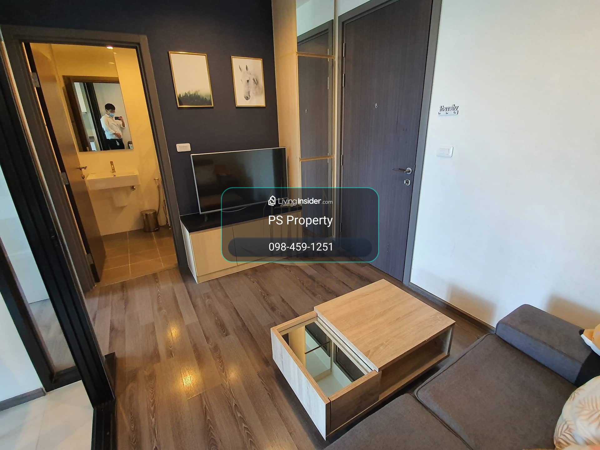 ให้เช่า ✨ The Base Park West Sukhumvit 77 ✨ เฟอร์นิเจอร์ เครื่องใช้ไฟฟ้าครบ ใกล้ BTS อ่อนนุช – รูปที่ 3