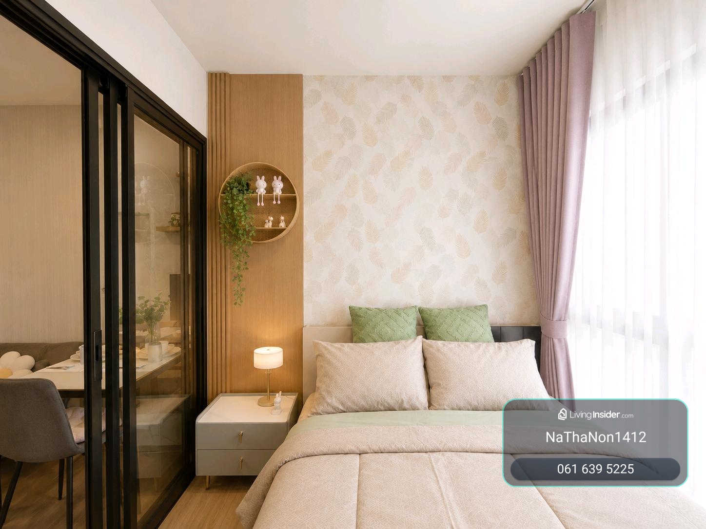 🏙️For rent, brand new room, high floor, corner, river view, not hot @Chapter one spark, fully furnished, complete electricity, message me 📱or Line : 0616395225 – รูปที่ 2